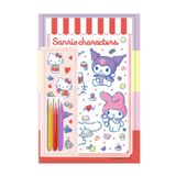MINISO Sanrio Tatlı Koleksiyonu Çizim Sticker Seti, 2018531110103