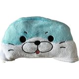 Miniso Sevimli Fok Suratlı Katlanan Peluş Battaniye - 100 x 80 cm - Renkli