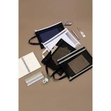 Miniso Unisex Çift Katmanlı File Evrak Çantası, A4, 2024407910104, Renkli, Unisex Yetişkin