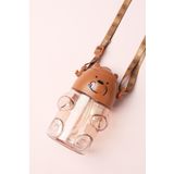 Miniso We Bare Bears Lisanslı Figür Plastik Suluk (600ML) - Boz Ayı