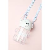 Miniso We Bare Bears Lisanslı Figür Plastik Suluk (600ML) - Kutup Ayısı