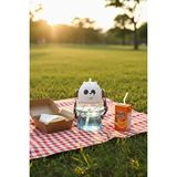 Miniso We Bare Bears Lisanslı Panda Figür Plastik Suluk – Askılı Ve Pipetli Çocuk Matarası 600 Ml Çok Renkli