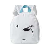 MINISO We Bare Bears Sırt Çantası Günlük Hafif Sırt Çantası, Kız ve Erkek Çocuklar için Sevimli Çanta Okul Seyahati Günlük Buz Ayısı
