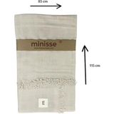 Minisse 4831B Unisex Bej Müslin Battaniye