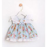 ministok Flover Love Kız Bebek Elbise - 18 - 24 Ay - Mavi