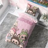 ministok Labubu Çocuk Yatak Nevresim Takımı - Pembe - Standart