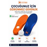 Minitaggy Çocuk Takip Tabanlık IOS (Find My) Uyumlu Ortopedik Görünmez Akıllı Ayakkabı Tabanlığı