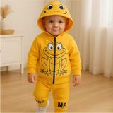 Minitix Erkek Bebek Kurbağalı Takım Sarı - 9 Ay - 18 Ay