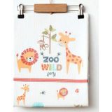 Minituffy Penye Zoo Desenli Battaniye 1008