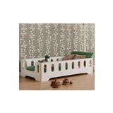 MiniWood Beyaz Montessori Yatak Mdf Çocuk ve Bebek Odası Karyola