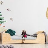 MiniWood İskenderun Çocuk Ve Genç Odası Karyola Montessori Ahşap Yatak Çam