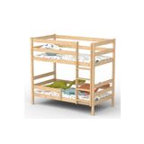 MiniWood Klasik Ranza 90x190 Doğal Çam Bebek Ve Çocuk Ranza