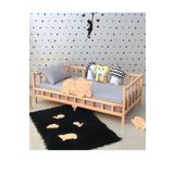 MiniWood Markaawm Ayıcıklı Moıntessori Yatak Ahşap Karyola Bebek Beşiği