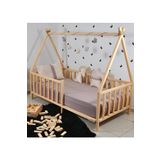 MiniWood Markaawm Montessori Doğal Bebek Ve Çocuk Karyolası Ahşap Yatak