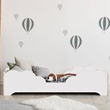 MiniWood Markaawm Montessori Karyola Rainbow Mdf Çocuk Ve Bebek Yatak Beyaz