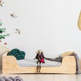 MiniWood Markaawm Montessori Yatak Ahşap Bebek Karyola Çocuk Yatak