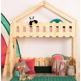 MiniWood Markaawm Oyun Alanlı Ranza Montessori Yatak Ahşap Çocuk Ranza