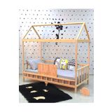 MiniWood Markaawm Tren Montessori Yatak Çocuk Karyola Doğalçam Bebek Yatak