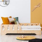 MiniWood Mars Ahşap Yatak Çocuk Yatak Bebek Karyolası - 90 x 190 cm