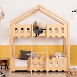 MiniWood Meta Montessori Ranza Yatak Çocuk Ve Bebek Karyola Çam