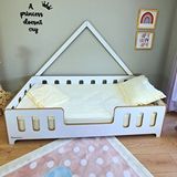 MiniWood Montessori Yatak %100 Mdf Bebek Ve Çocuk Karyola Beyaz