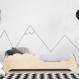 MiniWood Montessori Yatak Berlin Çocuk ve Bebek Karyola - 90 x 190 cm - Ahşap