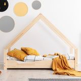 MiniWood Montessori Yatak Çocuk Yatak Bebek Karyola Galata - 90 x 190 cm - Ahşap