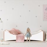 MiniWood Montessori Yatak Mdf Çocuk ve Bebek Karyola Happy - 100 x 200 cm - Beyaz
