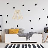 MiniWood Woody Montessori Karyola Bebek Yatak Çocuk Yatak Mdf Karyola Beyaz