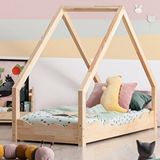 MiniWood Yakut Montessori Yatak Çocuk Yatak Bebek Karyola Çam