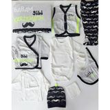 Miniworld Hastane Çıkışı 10LU Set - 0 - 3 Ay - Beyaz - Gri