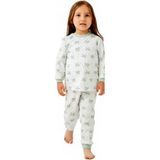 Miniworld Kız Çocuk Sıfır Yaka Pijama Takım MNW-17522 - Mint - 5 Yaş