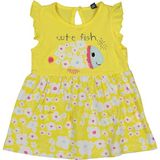 Miniworld Sevimli Balık Kız Bebek Elbise 215987 - 9 Ay - Sarı