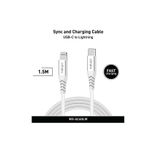 MINIX USB-C TO LIGHTNING 1.5 METRE BEYAZ KABLO