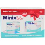 Minixbebe Nazal Burun Aspiratoru Ve Yedek Ucu 10 Lu Avantajli Paket