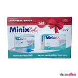 Minixbebe Nazal İkilli Avantajlı Paket 2 Adet Burun Aspiratörü