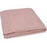 Mink Eko Emboss Battaniye Pudra Çift Kişilik 220X240 - 220 x 240 cm