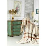 Mink Lacasa Lüks Vizon Battal Boy 1084 Kahve Battaniye 200X240 &hem Battaniye & Hem Yatak Örtüsü& - 200 x 240 cm - Renkli