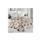 Mink Lacasa Lüks Vizon Battal Boy 1089 Kırmızı Battaniye 200X240 Kırmızı - 200 x 240 cm