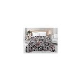 Mink Lacasa Lüks Vizon Battal Boy 1095 Gri Battaniye Hem Battaniye Hem Yatak Örtüsü - 200 x 240 cm