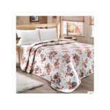 Mink Lacasa Lüks Vizon Tek Kişilik 1080 Gri Battaniye 160X220 &hem Battaniye & Hem Yatak Örtüsü& - 160 x 220 cm