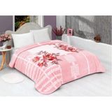 Mink Solana Lüks Vizon Battal Boy Battaniye 992 Gül 220X240 &hem Battaniye & Hem Yatak Örtüsü - 220 x 240 cm - Gül Kurusu