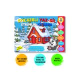 minkino (3-6 Yaş) Stickerlı Yaz-sil Etkinlik Kitabım 2 (PANDA SERİSİ)