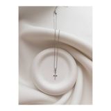 Minne Jewelry-Accessory Haç Kolye - Minimal Haç Kolye - Çelik Haç Kolye