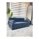 Minnes Katlanır Yatak & Katlanır Koltuk-baby Face Kumaş Antrasit 120*200 &oturum Yüksekliği 29cm