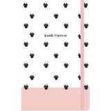 Minnie Mouse 13x21 80 Yaprak Çizgili Ciltli Lastikli Defter - Iconic