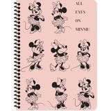 Minnie Mouse 16.5X22.5 Kareli Defter - All Eyes On Minnie (80 Yaprak) - Renkli