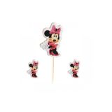 Minnie Mouse 20 Adet Doğum Günü Parti Kürdan Sunum Kürdanı
