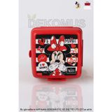 Minnie Mouse DEKOMUS İLE YENİ SEZON LİSANSLI MINNIE MOUSE 2 KATLI BESLENME KUTUSU / LUNCH BOX