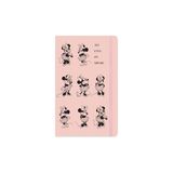 Minnie Mouse Minnie 13*21 80 Yp Çiz.ciltli Lastikli Defter - All Eyes On